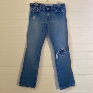 Gap 4 Boycut denim blue jeans